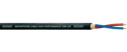 Cordial CMK 209 microphone cable (0,088 qmm/ 3mm, black)