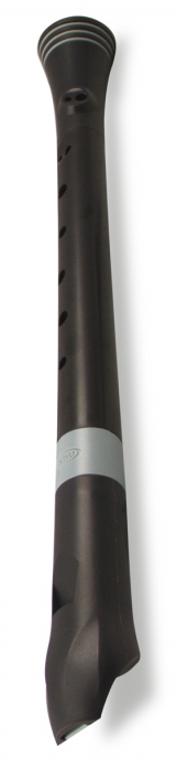 Nuvo NURG300BK soprano recorder, black-gray