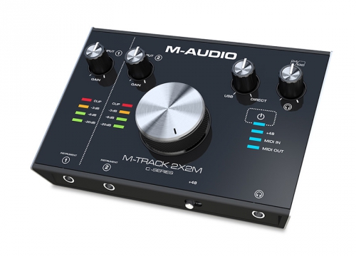 M-Audio M-Track 2X2M interface audio USB with Cubase LE and AIR plugins