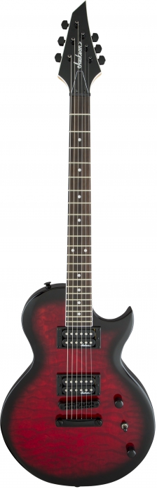 Jackson JS22 SC Trans Red electric guitar