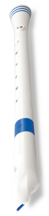 Nuvo NURG300PK soprano recorder C, white-blue
