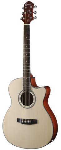 Crafter HDC24EQ NT Cutaway electric acoustic guitar