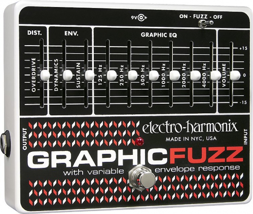 Electro Harmonix Graphic Fuzz guitar effect