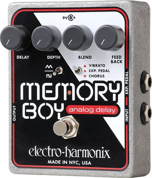 Electro Harmonix Memory Boy analog echo/chorus/vibrato guitar effect