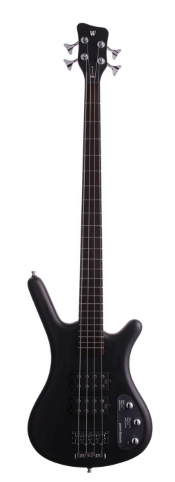 RockBass Corvette $$ 4 Nirvana Black Transparent Satin passive bass guitar RockBass Corvette $$ 4 Nirvana Black Transparent Satin passive bass guitar