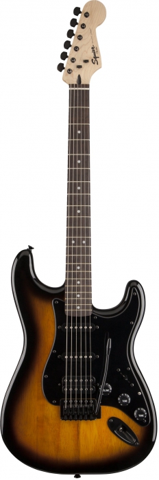 Fender Squier Bullet HSS 2TS BLK HDW Tremolo electric guitar