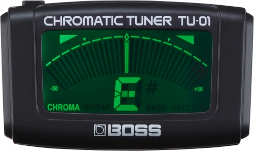 BOSS TU-01 chromatic tuner