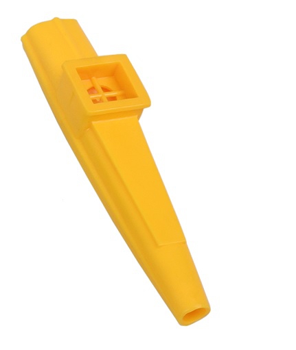 Kazoo Dunlop yellow, plastic