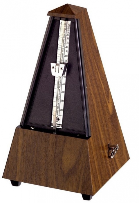 Wittner 845131 Pyramid mechanical metronome, without bell