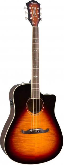 Fender T-Bucket 300 CE V3 3-Color Sunburst electric acoustic guitar
