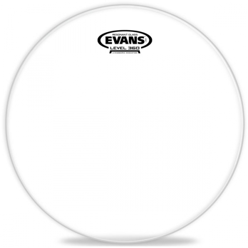 Evans TT10RGL Resonant Glass drum head 10″, clear