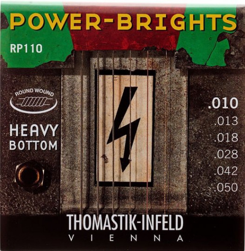 Thomastik RP 110 10-50 Power Brights electric guitar strings