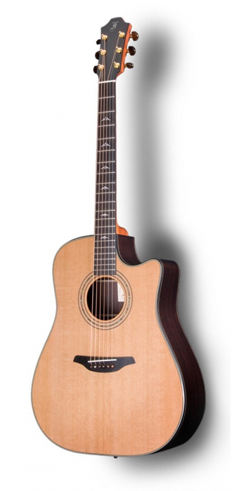 Furch D23 CR CUT Black electric acoustic guitar Furch D23 CR CUT Black electric acoustic guitar