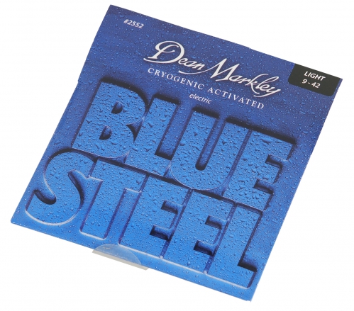 Dean Markley 2552 Blue Steel LT electric guitar strings 9-42