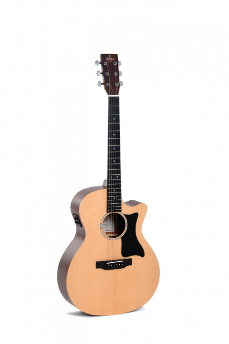 Sigma Guitars GMC-STE Natural electric/acoustic guitar