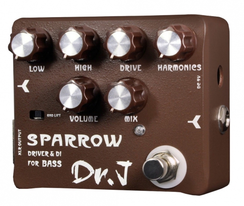 Joyo D53 Sparrow Bass Overdrive DI bass effect