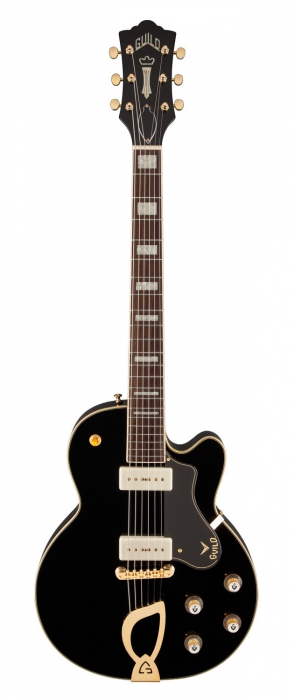 Guild M-74 Aristocrat Black electric guitar Guild M-74 Aristocrat Black electric guitar