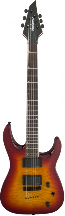 Jackson SLATTXMGQ3-6 BCSB electric guitar