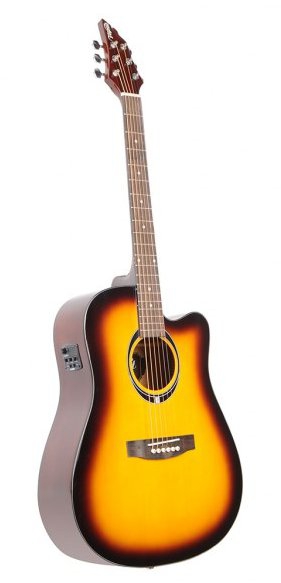 Flycat C100 TSB EQ electric acoustic guitar