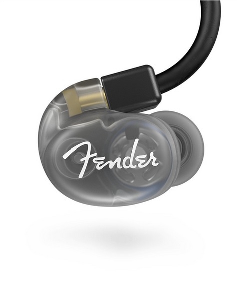 Fender DXA1 Pro IEM Transparent Charcoal earphones