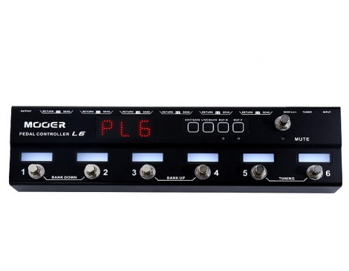 Mooer ME PCL6 guitar effect controller with tuner