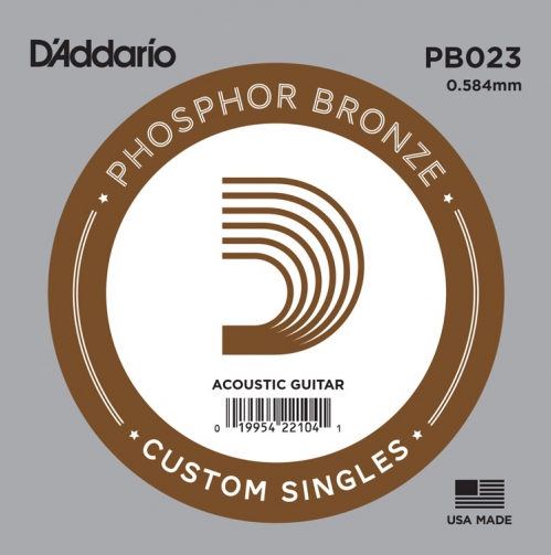 D′Addario PB023 acoustic guitar string