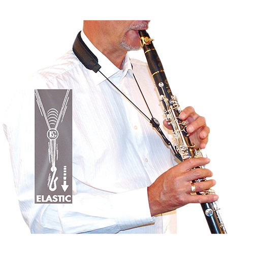 BG C23E clarinet leather strap