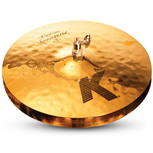 Zildjian K Custom Session 14″ hi-hat cymbal