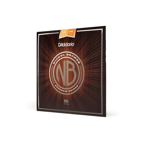 D′Addario NB1256 Nickel Bronze acoustic guitar strings 12-56