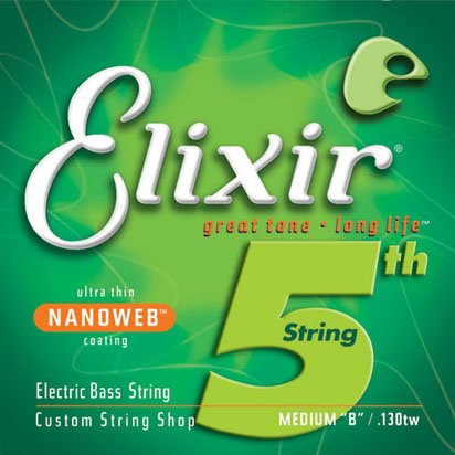 Elixir 15432 bass guitar strings 45-130TW