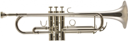 Trevor James TJTR-4500SP Bb trumpet, silver-plated (with case)