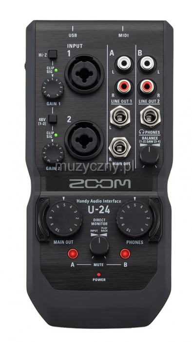 ZooM U-24 portable audio interface