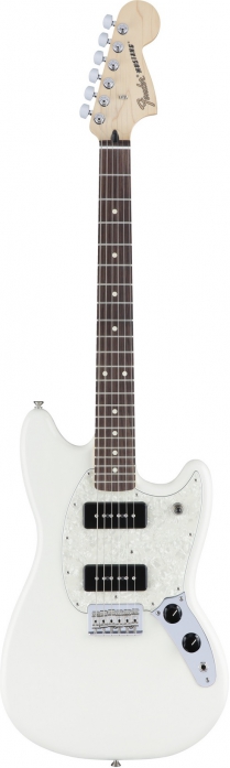 Fender Mustang 90 RW Olympic White electric guitar