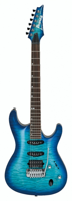 Ibanez SA 960 QM DNB Danube Blue Burst Premium electric guitar