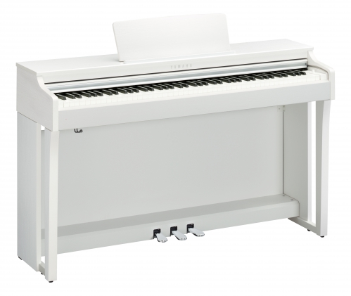 Yamaha CLP 625 WH Clavinova digital piano, white