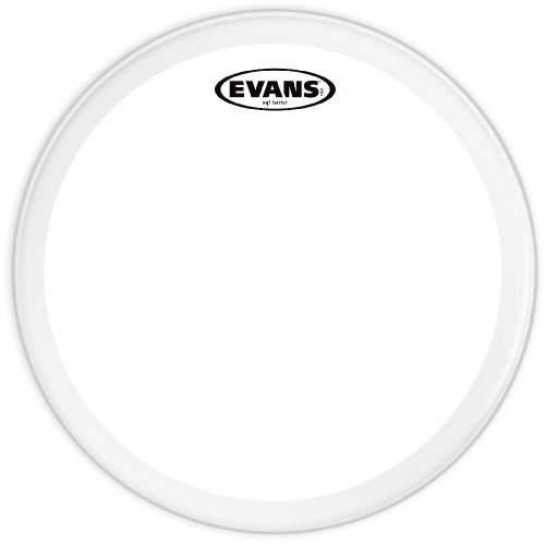 Evans BD20GB1 EQ-1 clear drum head