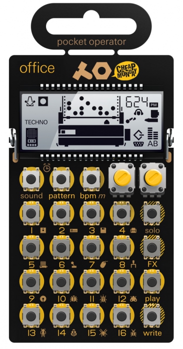 Teenage Engineering Pocket Operator PO-24 office drum machine and sequencer