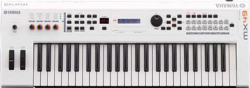 Yamaha MX 49 II synthesizer, white