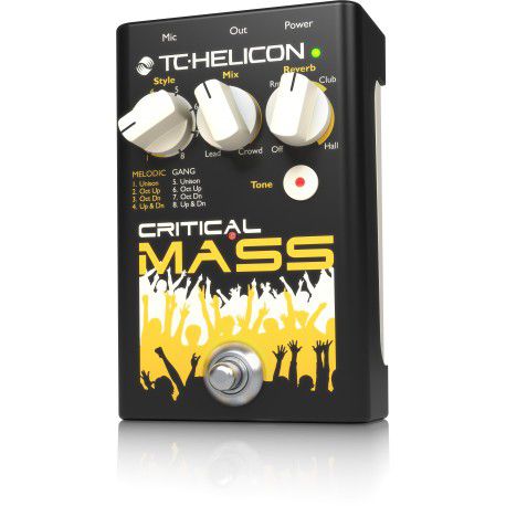 TC Helicon Critical Mass Reverb/Tone vocal processor
