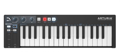 Arturia Keystep Black Edition keyboard controller, black