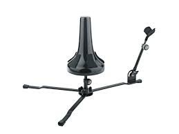 K&M 15140-013-55 French horn stand, black