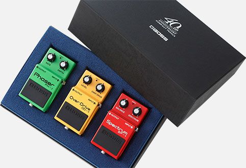 BOSS Box Set 40th Anniversary guitar effect set