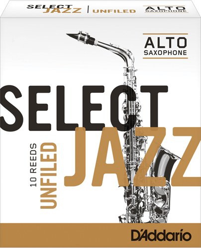 Rico Jazz Select Unfiled #S alto saxophone reeds