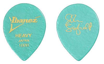 Ibanez B 1000 JS John Scofield guitar pick set, 6 pcs.