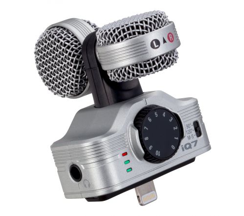 ZooM IQ7 microphone for iOS devices