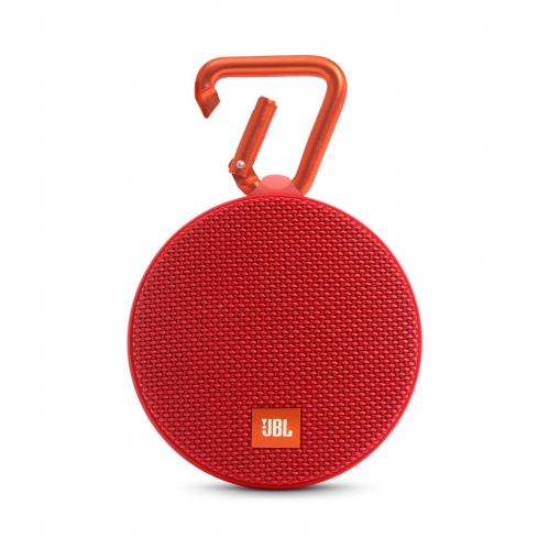 JBL Clip 2 RED Portable Bluetooth speaker, red 