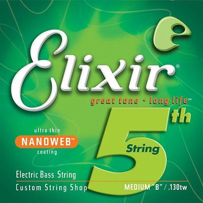 Elixir 15433 130 x-long NW bass guitar string