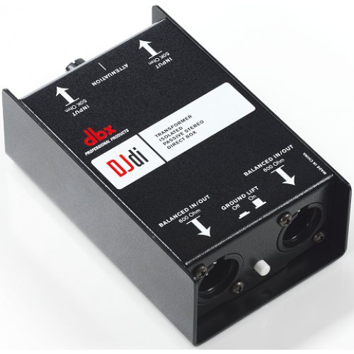 DBX DJDi 2-channel passive Di-Box