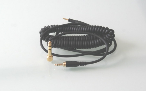 Audio Technica coiled replacement cable for ATH-M40x and ATH-M50x headphones
