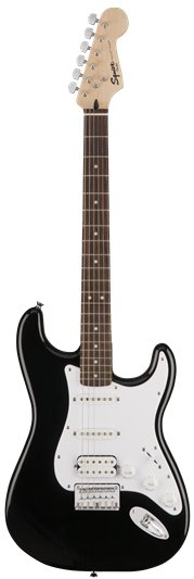 Fender Squier Bullet HT HSS Black electric guitar